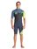 2/2mm Highline Plus - Short Sleeve Chest Zip Springsuit for Men  EQYW503005