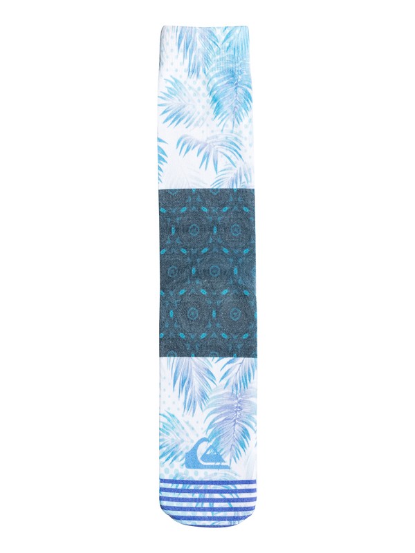 quiksilver, Floral Overlay, BLUE SURF (bmj0) 0 Floral Overlay 06367A Quiksilver