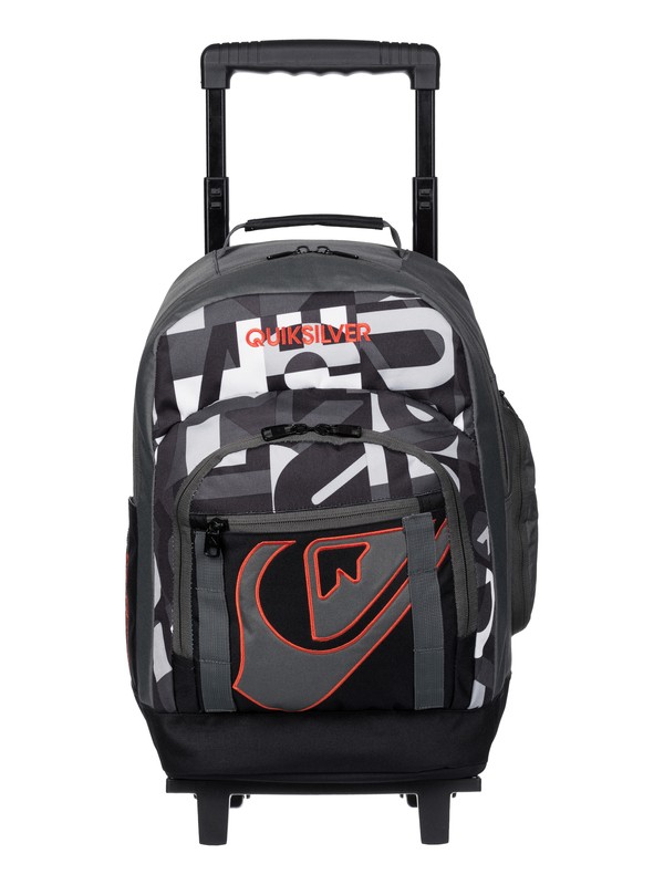 quiksilver, Hall Pass Wheelie Backpack, Dark Shadow (krp0) 0 Hall Pass Wheelie Backpack 1153040801 Quiksilver
