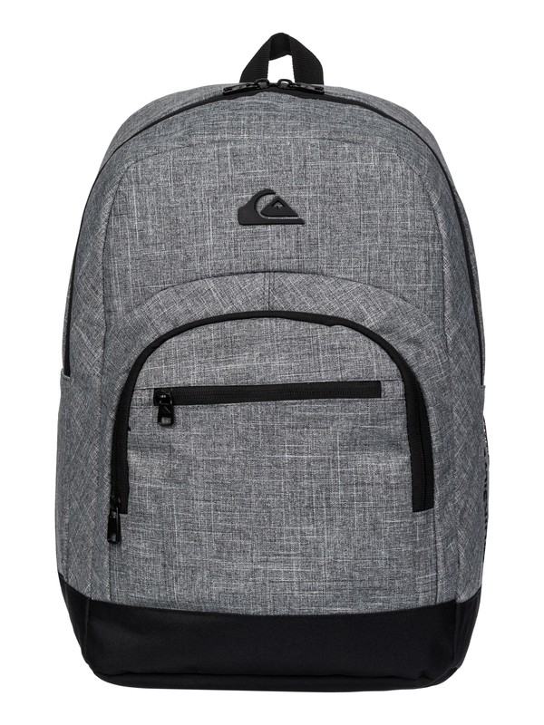 quiksilver, Schoolie Backpack, MEDIUM GREY HEATHER (szjh) 0 Schoolie Backpack 1153041002 Quiksilver