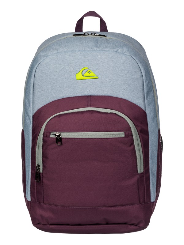 quiksilver, Schoolie Backpack, Flint Stone (sna0) 0 Schoolie Backpack 1153041003 Quiksilver