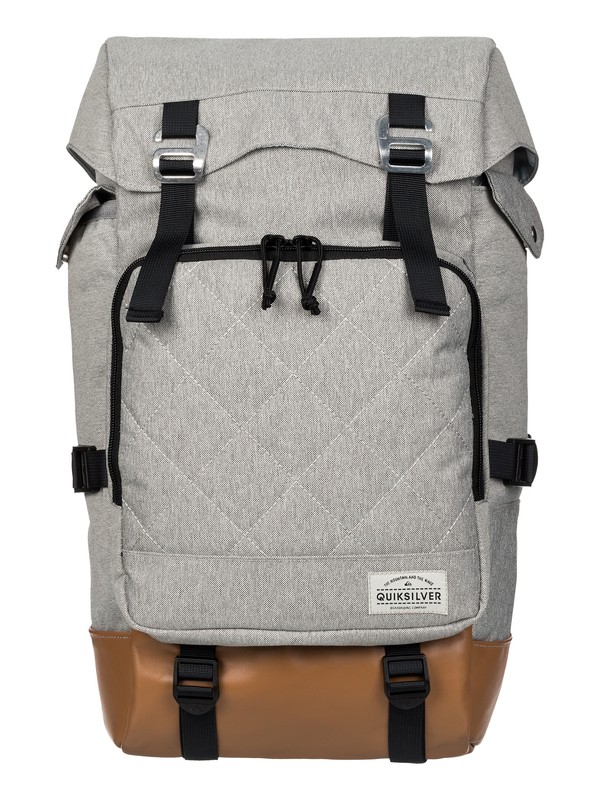 quiksilver, Pelican Point Backpack, LIGHT HEATHER GRAY (szjh) 0 Pelican Point Backpack 1153042501 Quiksilver