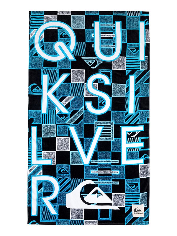 quiksilver, COTTON, Cyan Blue (bkv0) 0 COTTON 217025 Quiksilver