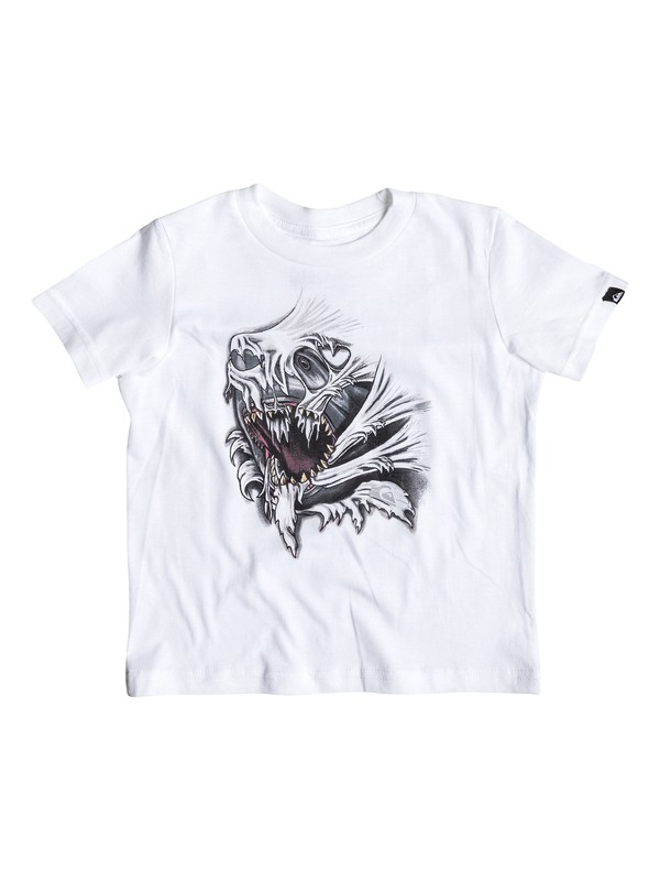 quiksilver, Boys 2-4 Shredder T-Shirt, Bright White (wbb0) 0 Boys 2-4 Shredder T-Shirt 40444070 Quiksilver