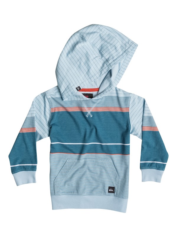quiksilver, Toddlers Moto Hoodie, Icicle - Solid (gbf0) 0 Toddlers Moto Hoodie 40444080 Quiksilver