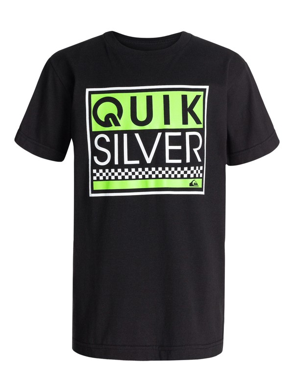 quiksilver, Toddlers Blockhead T-Shirt, Anthracite (kvj0) 0 Toddlers Blockhead T-Shirt 40444119 Quiksilver