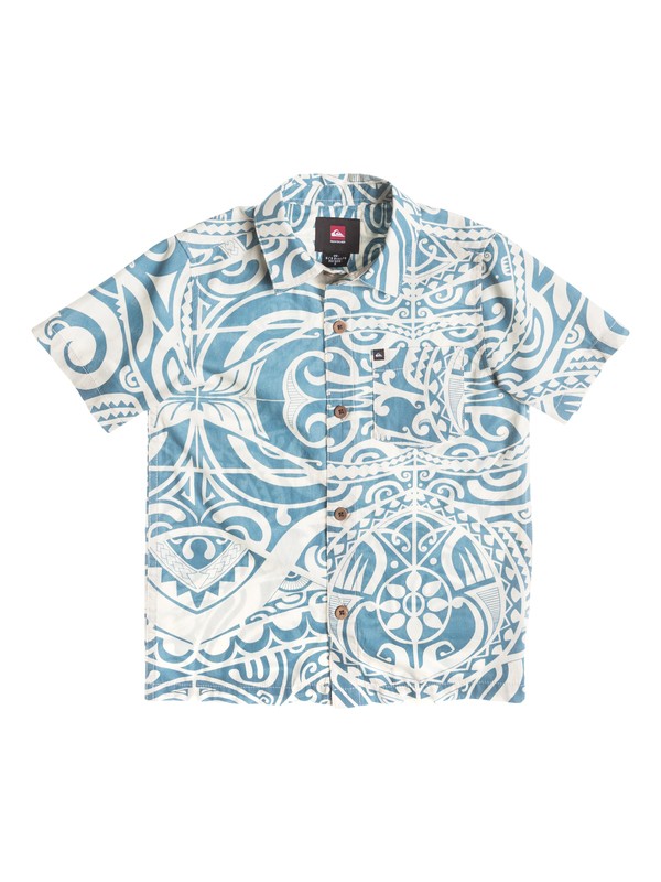 quiksilver, PUA WOVEN, Bluestone - Solid (bmc0) 0 PUA WOVEN 40444143 Quiksilver