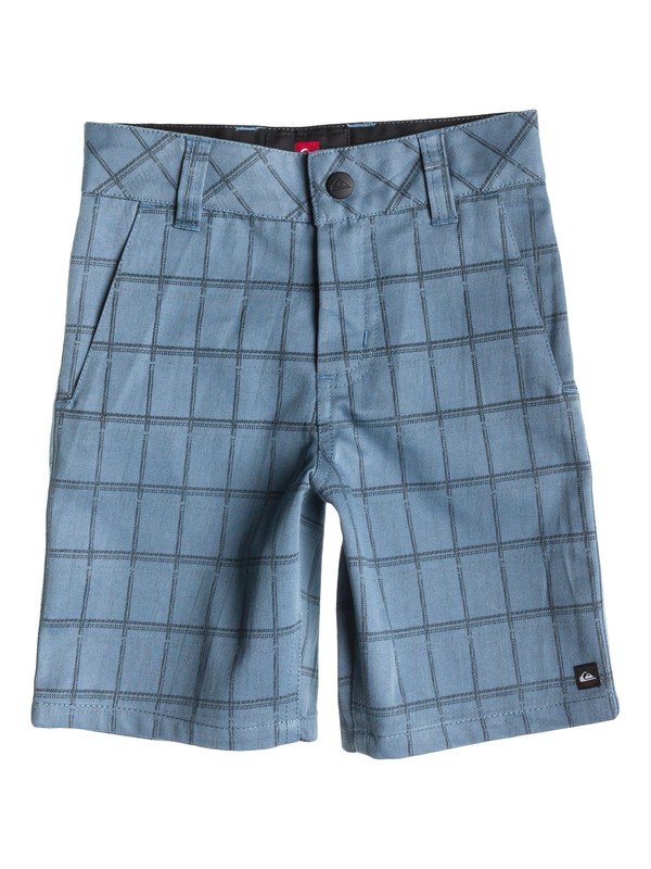 quiksilver, DOWNTOWN SHORT, Bluestone - Solid (bmc0) 0 DOWNTOWN SHORT 40445014 Quiksilver