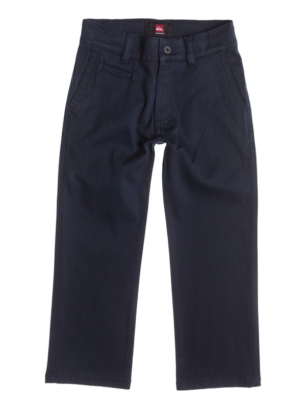 quiksilver, Boys 2-4 Union Chino Pants, Navy Blazer - Solid (byj0) 0 Boys 2-4 Union Chino Pants 40445018 Quiksilver