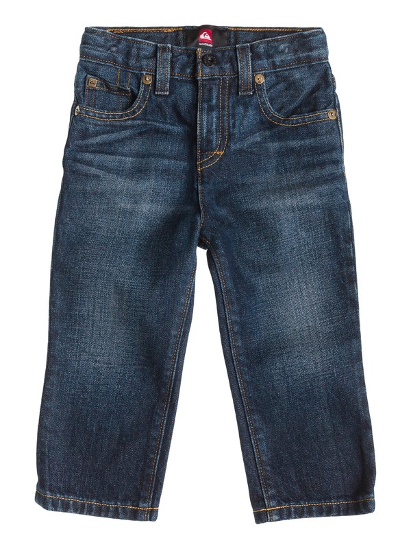 quiksilver, Jeans de Corte Recto Revolver - Niños 2 -4, Dress Blues - Wash_2 (btky) 0 Jeans de Corte Recto Revolver - Niños 2 -4 40445024 Quiksilver