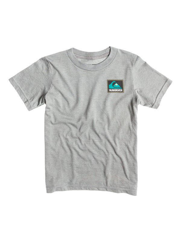 quiksilver, GRINDER TEE, Gargoyle - Heather (kpch) 0 GRINDER TEE 40454050 Quiksilver
