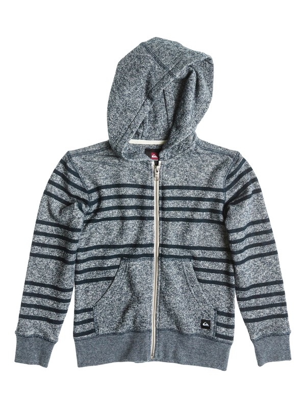 quiksilver, Boys 4-7 Major Stripes Hoody, Dark Denim - Heather (brqh) 0 Boys 4-7 Major Stripes Hoody 40454129 Quiksilver