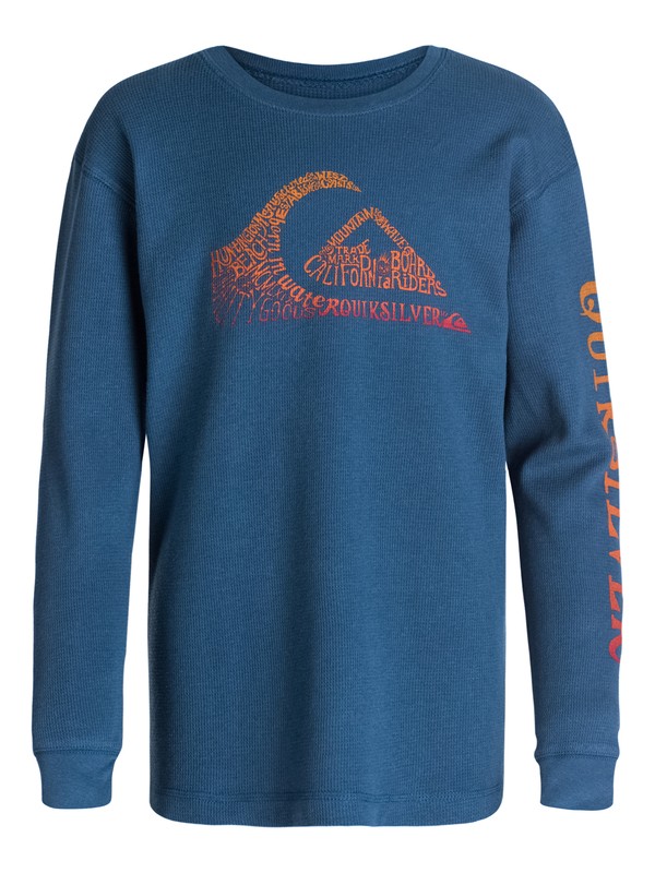 quiksilver, Boys 4-7 Quik Wave Thermal, Dark Denim (brq0) 0 Boys 4-7 Quik Wave Thermal 40454131 Quiksilver