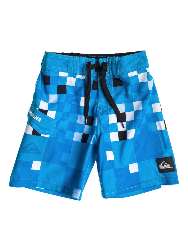 quiksilver, Boys 4-7 Check Block Boardshorts, Hawaiian Ocean (bmj0) 0 Boys 4-7 Check Block Boardshorts 40455007 Quiksilver