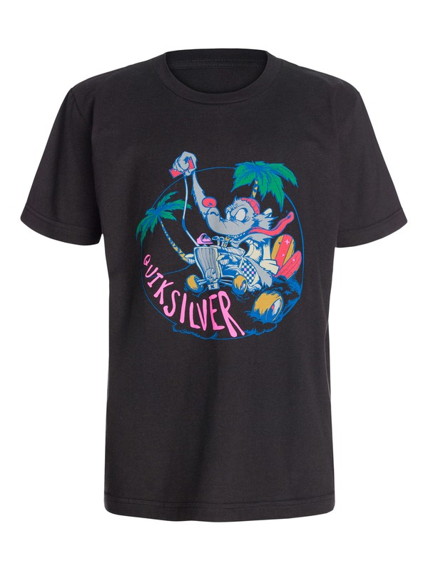 quiksilver, Boys 8-16 Hawaiian Burn T-Shirt, Anthracite (kvj0) 0 Boys 8-16 Hawaiian Burn T-Shirt 40464049 Quiksilver