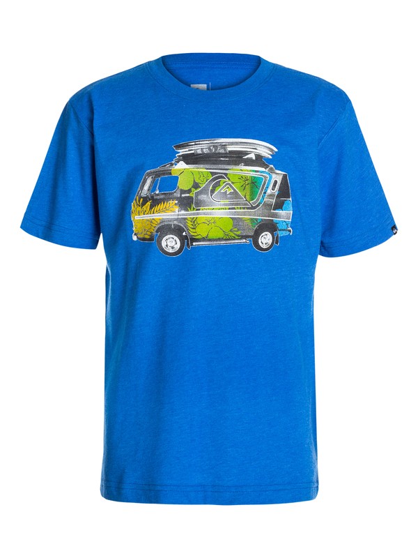 quiksilver, Boys 8-16 Open Road Tee, Olympian Blue-h (bqzh) 0 Boys 8-16 Open Road Tee 40464062 Quiksilver