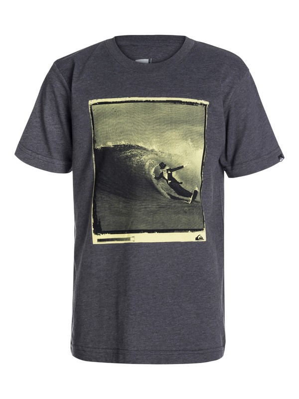 quiksilver, Boys 8-16 Top Hat Tee, Dark Shadow-h (krph) 0 Boys 8-16 Top Hat Tee 40464063 Quiksilver