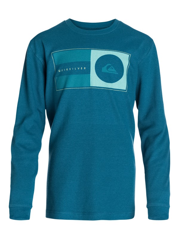 quiksilver, Boys 8-16 Uppercut Thermal, Moroccan Blue (bsg0) 0 Boys 8-16 Uppercut Thermal 40464120 Quiksilver