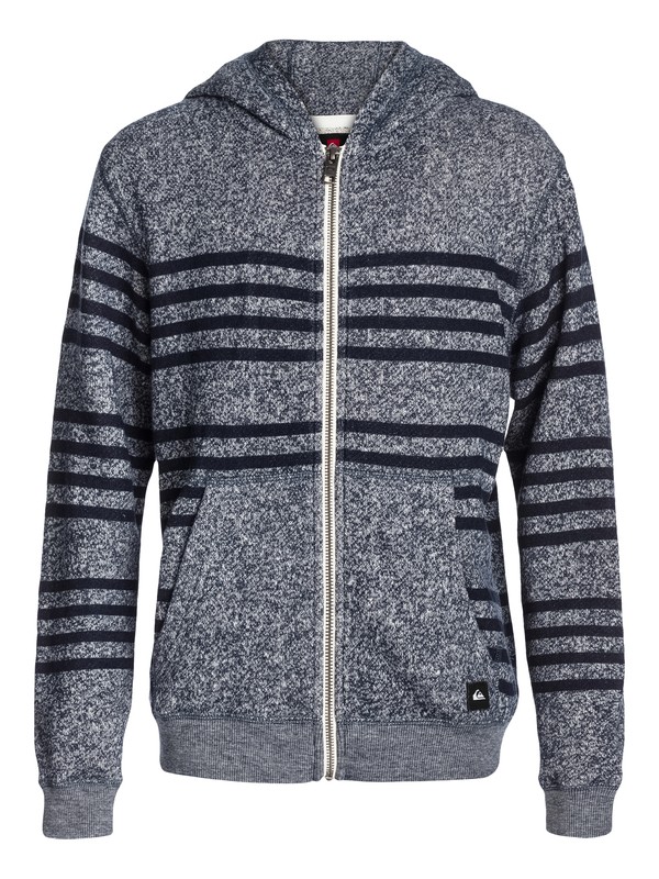 quiksilver, Boys 8-16 Major Stripes Hoody, Dark Denim - Heather (brqh) 0 Boys 8-16 Major Stripes Hoody 40464129 Quiksilver