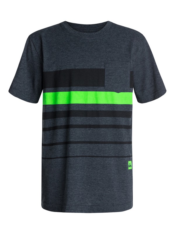quiksilver, DISTILLER TEE, Anthracite-h (kvjh) 0 DISTILLER TEE 40464135 Quiksilver