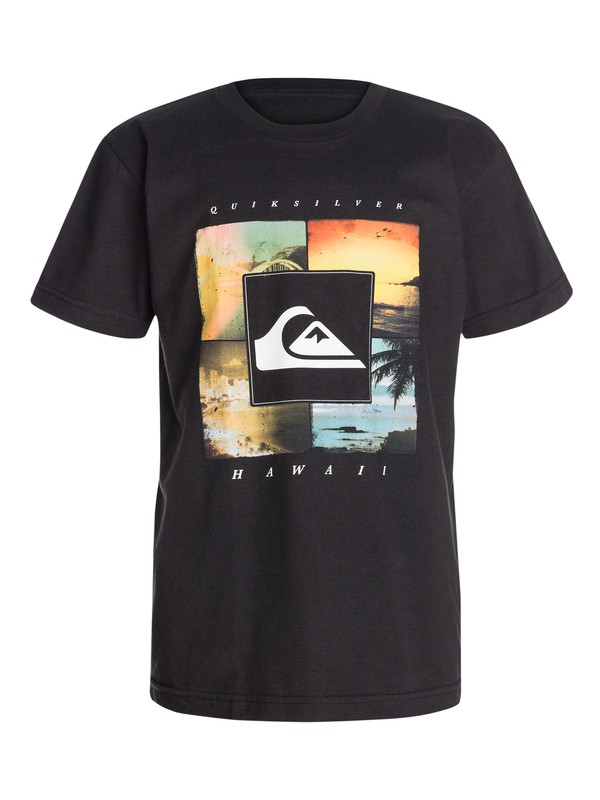 quiksilver, Boys 8-16 Reset Tee, Anthracite (kvj0) 0 Boys 8-16 Reset Tee 40464191 Quiksilver