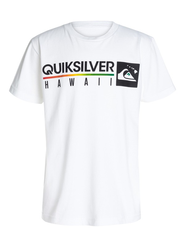 quiksilver, Boys 8 -16 Vibration Tee, Bright White (wbb0) 0 Boys 8 -16 Vibration Tee 40464194 Quiksilver