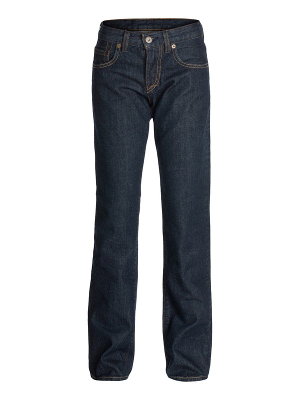 quiksilver, Boys 8-16 Revolver Straight Jeans, Dress Blues - Wash_2 (btky) 0 Boys 8-16 Revolver Straight Jeans 40465024 Quiksilver