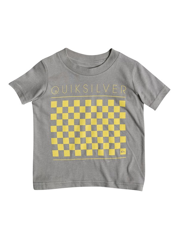 quiksilver, Baby Surf Stoke Tee, Gargoyle - Solid (kpc0) 0 Baby Surf Stoke Tee 40474042 Quiksilver