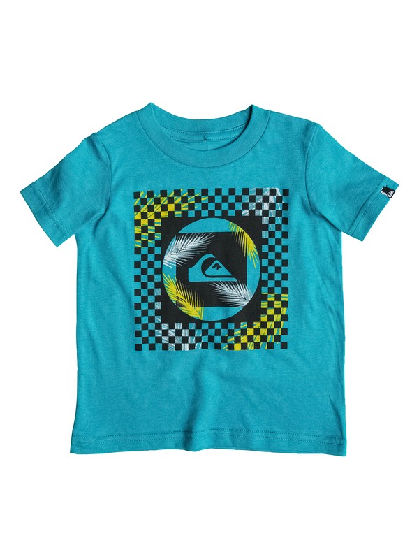 quiksilver, Baby Vortex T-Shirt, Tile Blue - Solid (bpm0) 0 Baby Vortex T-Shirt 40474115 Quiksilver