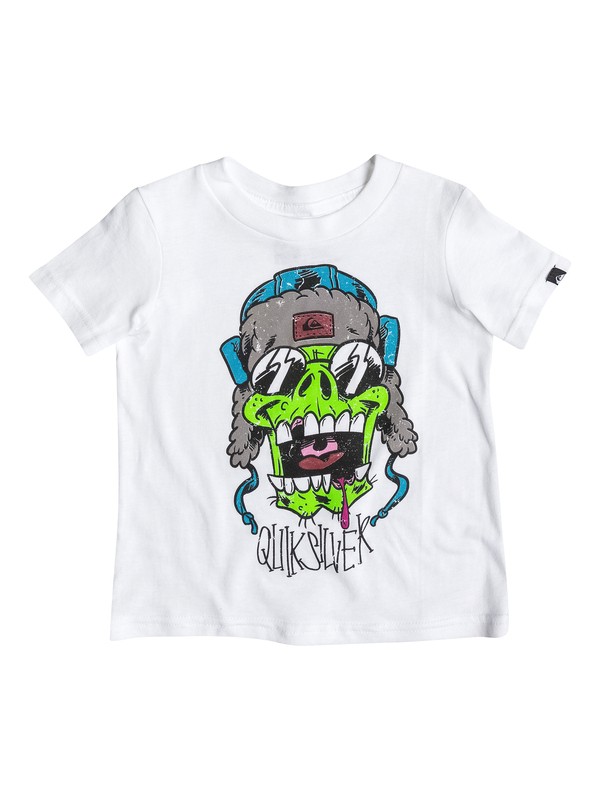 quiksilver, CAVITY CREEP TEE, Bright White (wbb0) 0 CAVITY CREEP TEE 40474132 Quiksilver