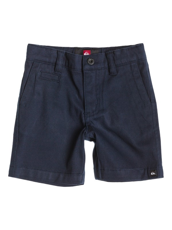 quiksilver, Baby Union Chino Shorts, Navy Blazer - Solid (byj0) 0 Baby Union Chino Shorts 40475016 Quiksilver