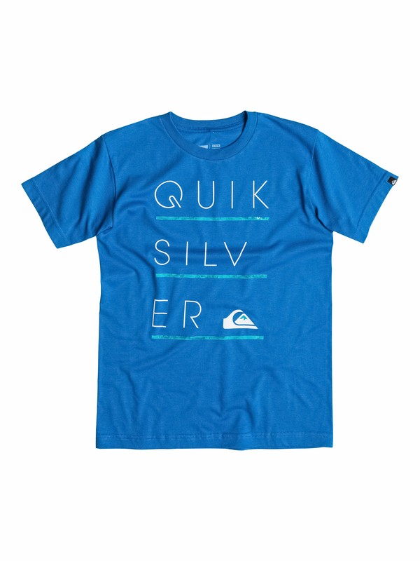 quiksilver, Boys 2-4 Glasgow T-Shirt, Olympian Blue (bqz0) 0 Boys 2-4 Glasgow T-Shirt 40544026 Quiksilver