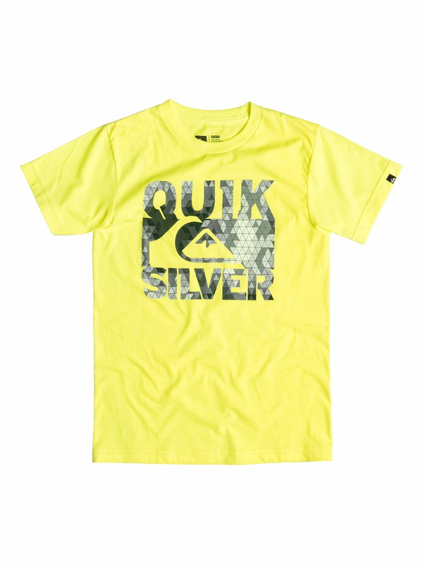 quiksilver, Boys 2-4 Frackish T-Shirt, Vibrant Yellow (yhg0) 0 Boys 2-4 Frackish T-Shirt 40544142 Quiksilver