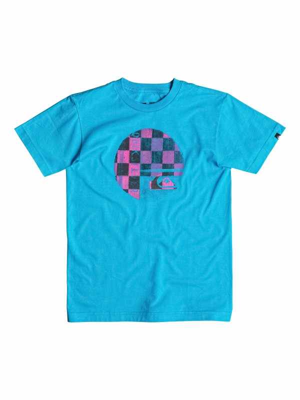 quiksilver, Boys 2-4 Hudson T-Shirt, Hawaiian Ocean (bmj0) 0 Boys 2-4 Hudson T-Shirt 40544161 Quiksilver