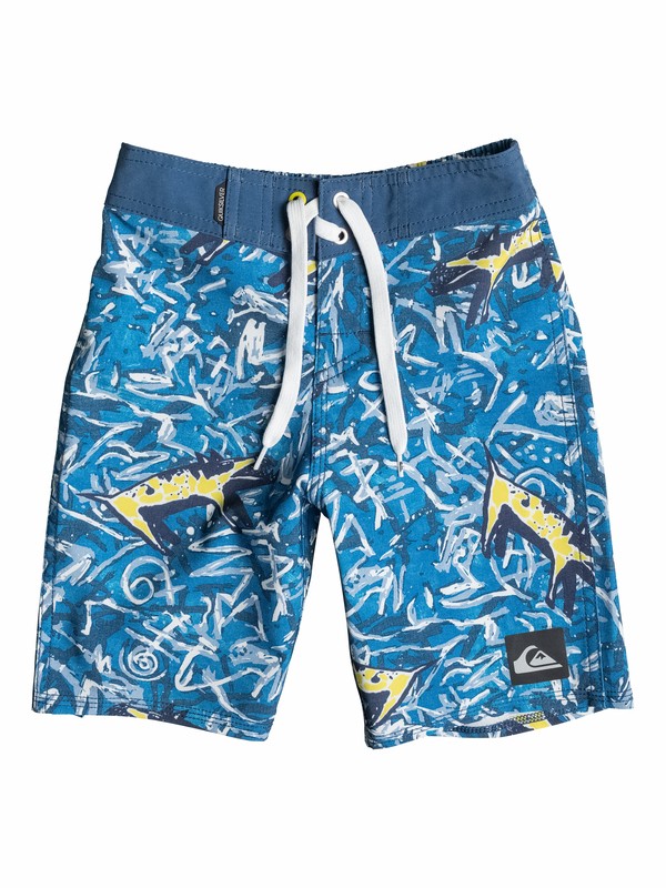 quiksilver, Boys 2-4 Mo Yoke Ghetto Boardshorts, Dark Denim (brq0) 0 Boys 2-4 Mo Yoke Ghetto Boardshorts 40545031 Quiksilver