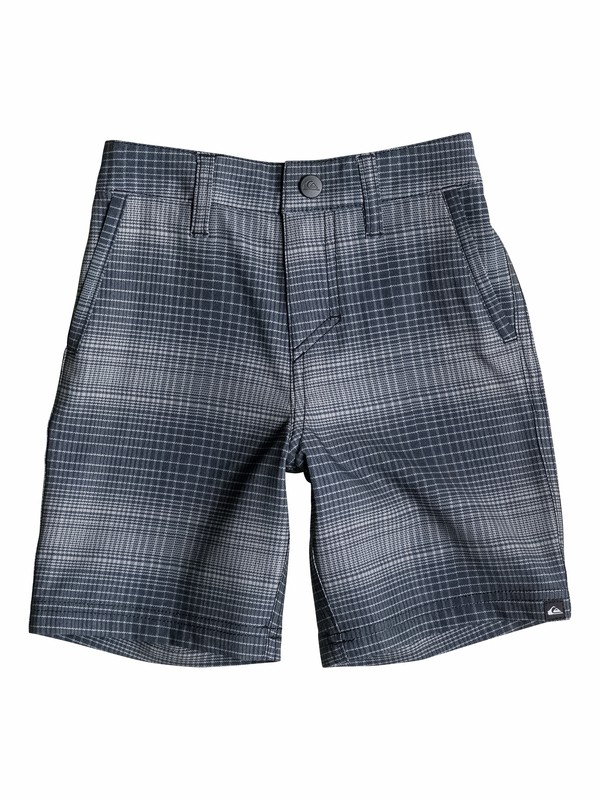 quiksilver, Boys 2-4 Everyday Plaid Amphibian Shorts, Anthracite (kvj0) 0 Boys 2-4 Everyday Plaid Amphibian Shorts 40545099 Quiksilver