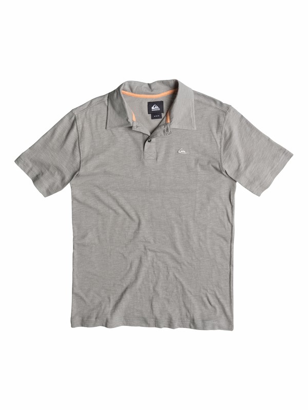 quiksilver, Boys 4-7 Moss Side Polo Shirt, Steeple Gray (smc0) 0 Boys 4-7 Moss Side Polo Shirt 40554001 Quiksilver