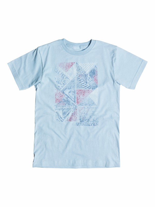 quiksilver, Boys 4-7 Blender T-Shirt, Angel Falls (bfg0) 0 Boys 4-7 Blender T-Shirt 40554156 Quiksilver