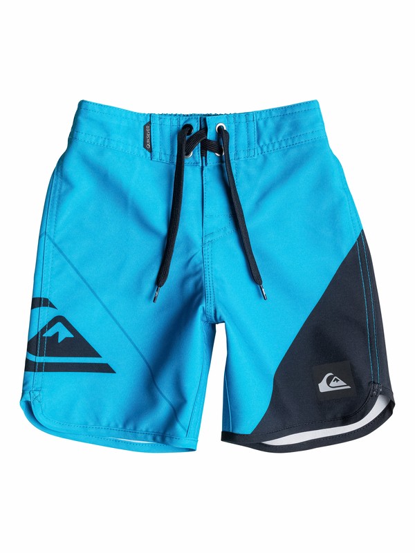 quiksilver, Boys 4-7 New Wave Boardshorts, Hawaiian Ocean (bmj0) 0 Boys 4-7 New Wave Boardshorts 40555004 Quiksilver