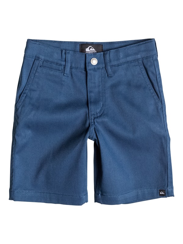 quiksilver, Boys 4-7 Union Chino Shorts, Dark Denim (brq0) 0 Boys 4-7 Union Chino Shorts 40555028 Quiksilver