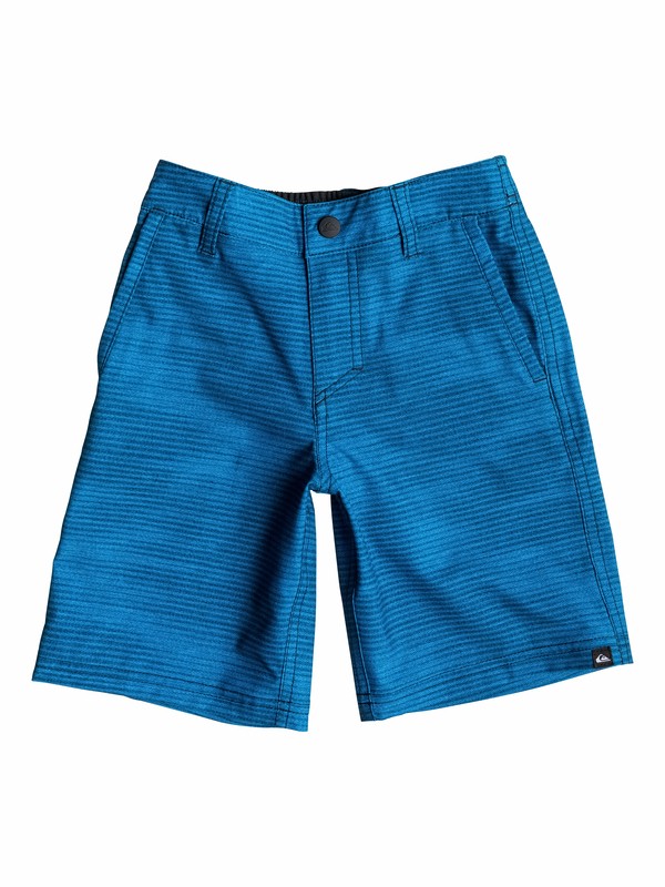 quiksilver, Textured Amphibian, Faded Denim (bjn0) 0 Textured Amphibian 40555100 Quiksilver