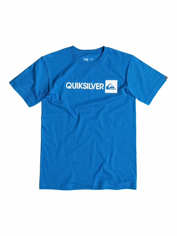 quiksilver, Boys 8-16 Everyday Gothic T-Shirt, Olympian Blue (bqz0) 0 Boys 8-16 Everyday Gothic T-Shirt 40564020 Quiksilver