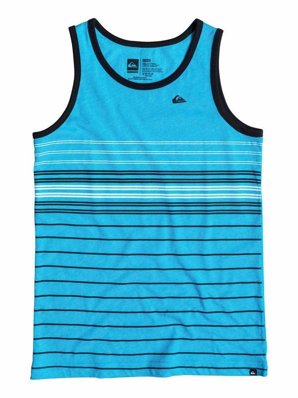quiksilver, Boys 8-16 Stun Gun Tank, Hawaiian Ocean-h (bmjh) 0 Boys 8-16 Stun Gun Tank 40564157 Quiksilver