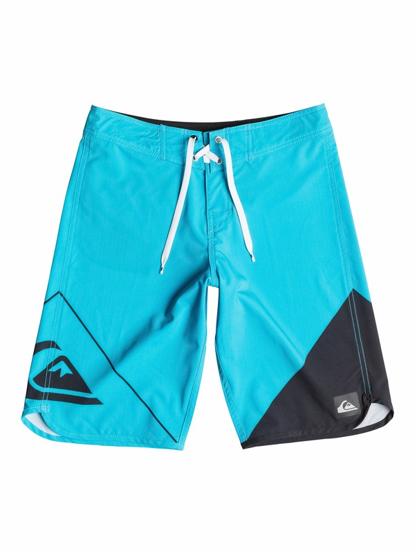 quiksilver, Boys 8-16 New Wave Boardshorts, Hawaiian Ocean (bmj0) 0 Boys 8-16 New Wave Boardshorts 40565004 Quiksilver