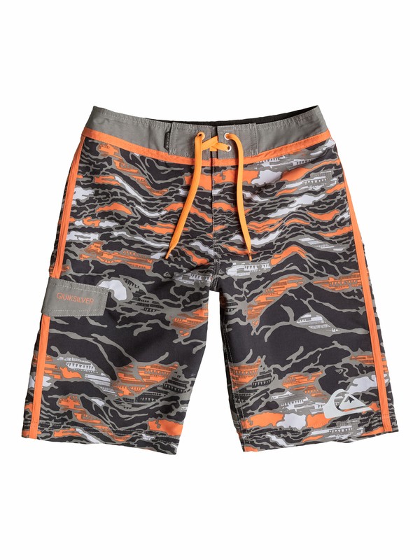 quiksilver, Boys 8-16 Frames Reflector Camo Boardshorts, Bungee Cord (sps0) 0 Boys 8-16 Frames Reflector Camo Boardshorts 40565010 Quiksilver