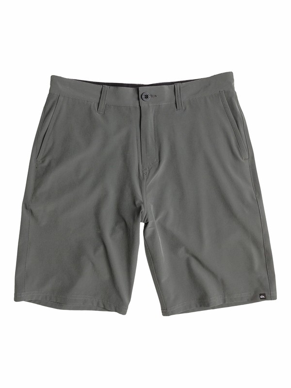 quiksilver, Boys 8-16 Mo Washed Amphibians, Grey Charcoal (kta0) 0 Boys 8-16 Mo Washed Amphibians 40565020 Quiksilver