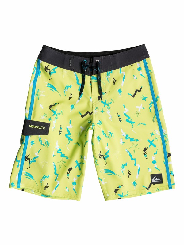 quiksilver, Boys 8-16 Warsplash Boardshorts, Vibrant Yellow (yhg0) 0 Boys 8-16 Warsplash Boardshorts 40565078 Quiksilver