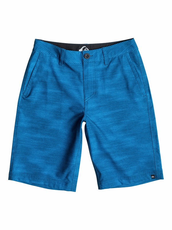 quiksilver, Boys 8-16 Textured Amphibian Boardshorts, Faded Denim (bjn0) 0 Boys 8-16 Textured Amphibian Boardshorts 40565100 Quiksilver