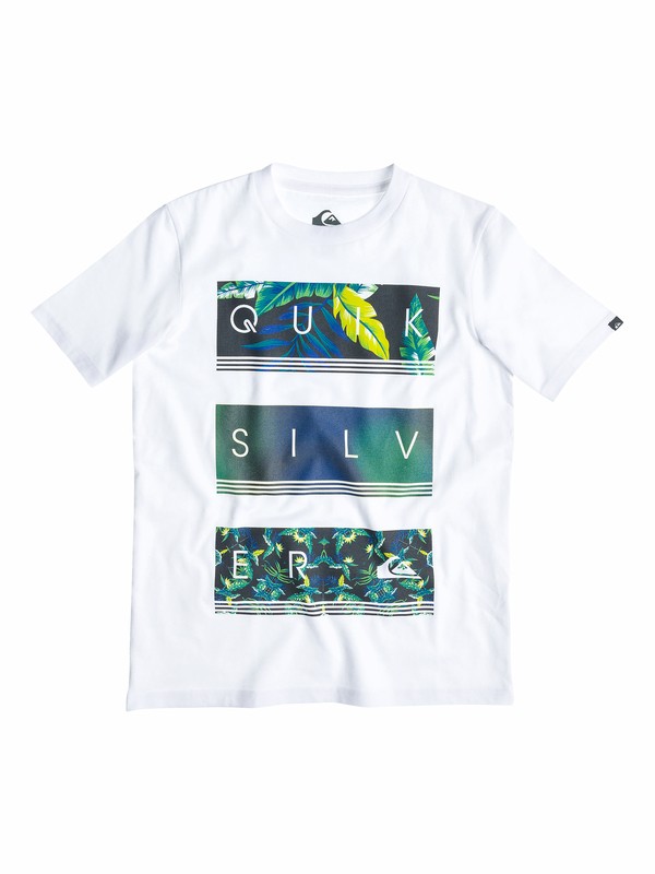 quiksilver, Baby Hyper T-Shirt, Bright White (wbb0) 0 Baby Hyper T-Shirt 40574021 Quiksilver