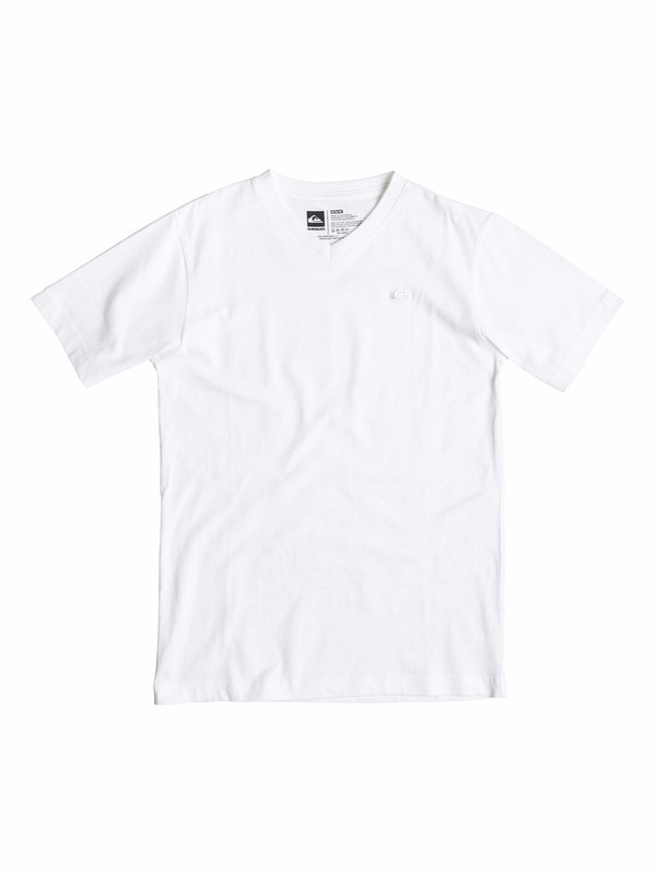 quiksilver, Baby Core Daily T-Shirt, Bright White (wbb0) 0 Baby Core Daily T-Shirt 40574047 Quiksilver